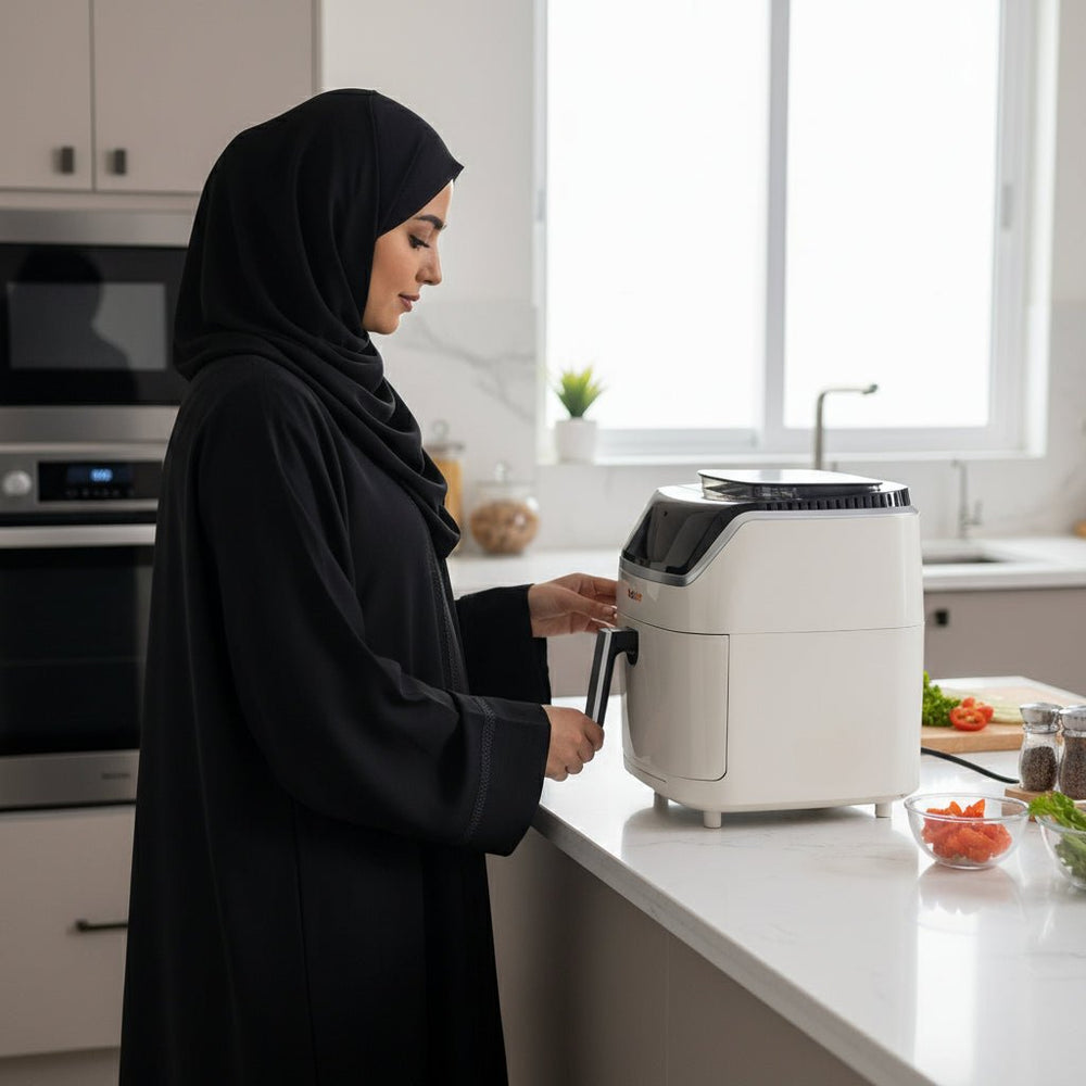 قلاية هوائية بالبخار من كولين  سعة 7 لتر قوة 1700 واط
