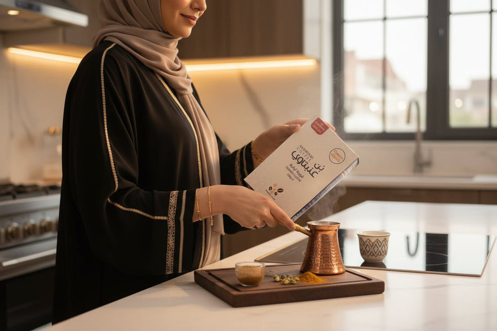 قهوة عنبتاوي التركية الكلاسيكية بالهيل  250 جرام