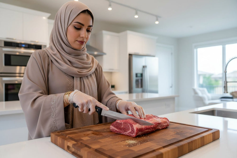 سكين فيليه لفصل اللحم عن العظم بطول شفرة 20 سم