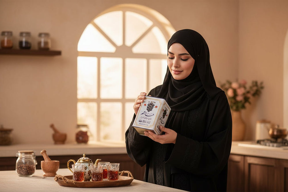 شاي حاجم سيلاني ممتاز أناقة الأوراق الكاملة ونقاء المذاق 300 جرام