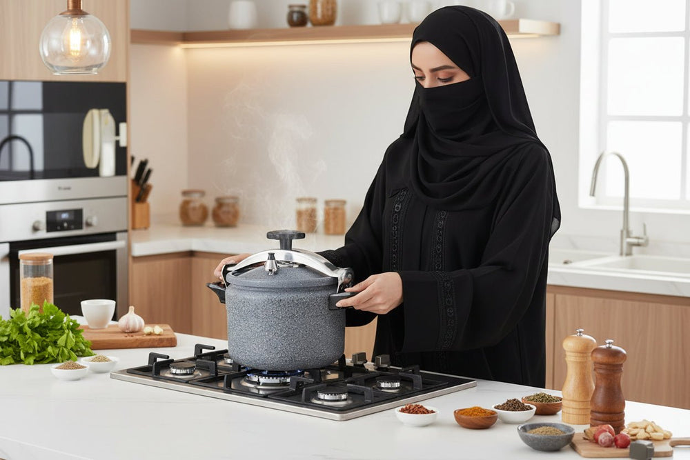 قدر ضغط جرانيت سعة 12 لتر