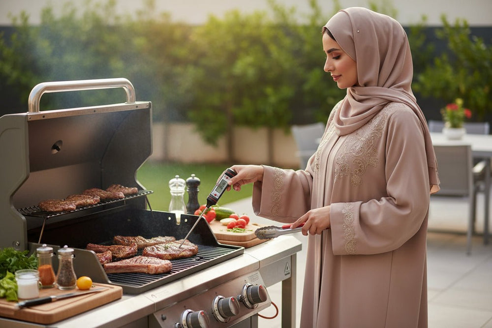 ميزان حرارة رقمي WT-1 للمطبخ والطبخ 300°C مسبار ستانلس ستيل
