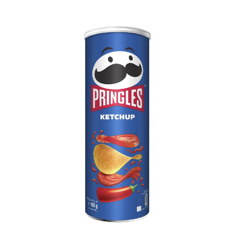 Pringles Ketchup Flavored Potato Chips - 165g 