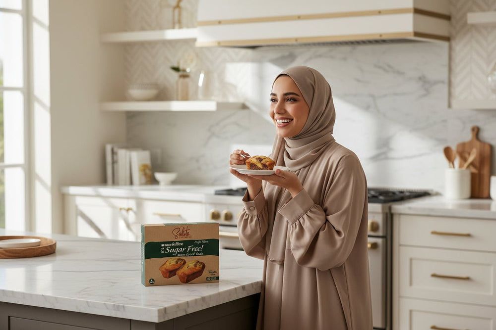 كيك ماربل خالي من السكر 184 جرام 8 قطع  من Salute