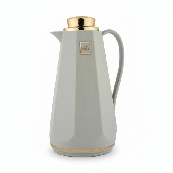 ترمس ستانلس ستيل – طقم 2 قطعة، سعة 1 لتر.