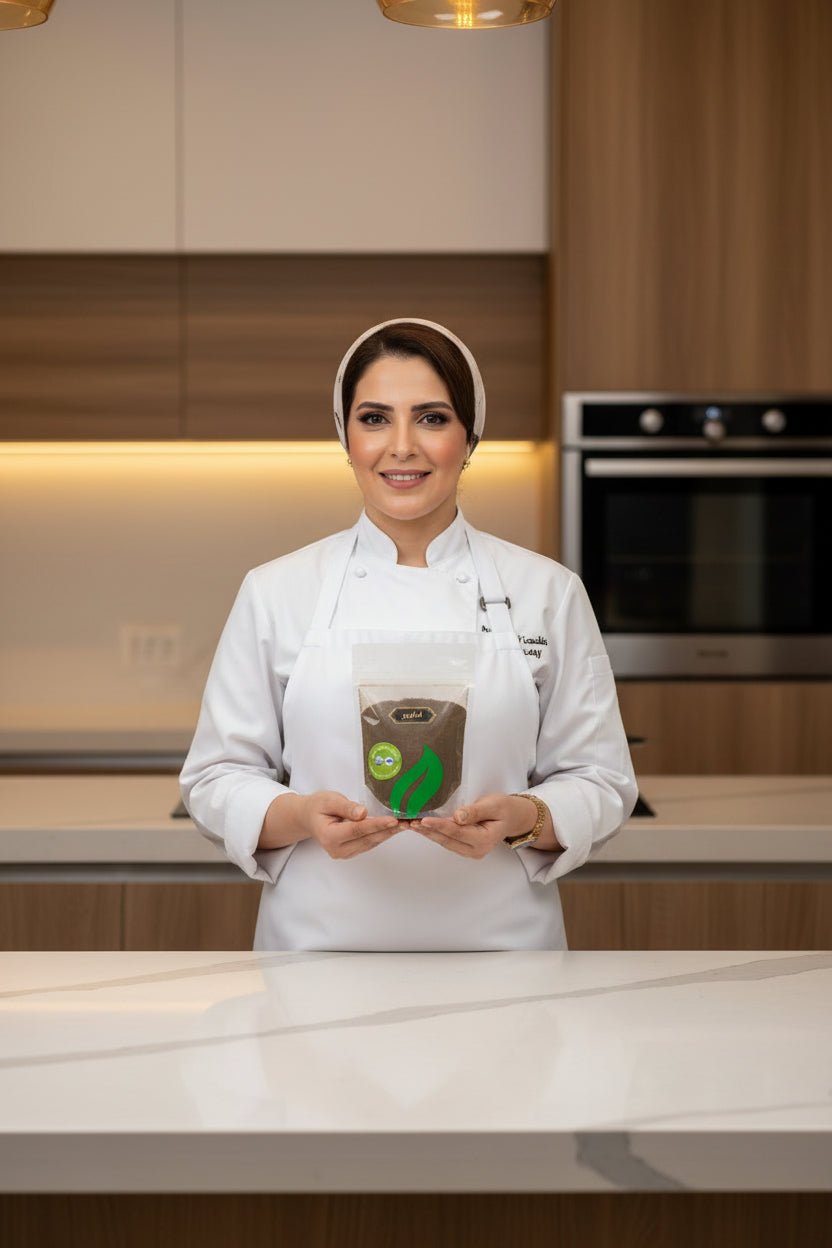 فلفل أسود مطحون عضوي أبازير 200 جم - آنية المنزل الراقي