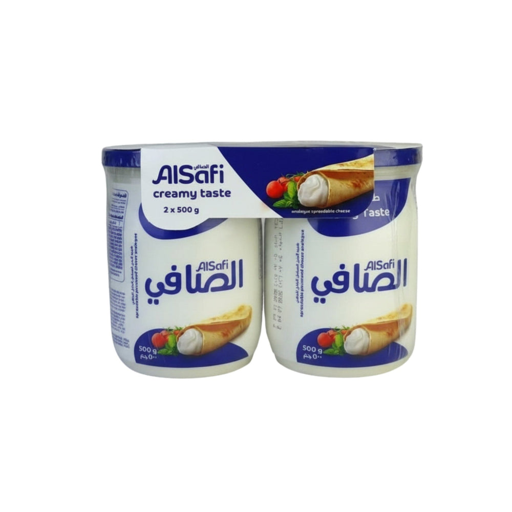 جبنة كريمية قابلة للدهن من الصافي 500 × 2 جرام - آنية المنزل الراقي