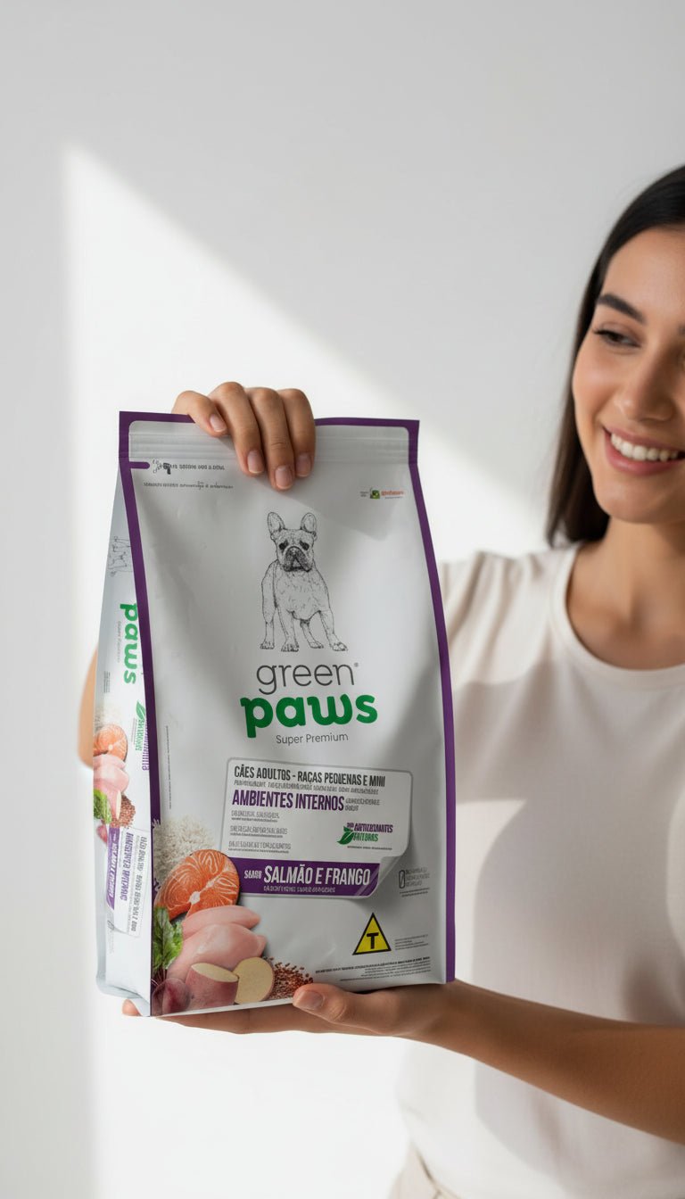 green paws وجبة صحية للكلاب المنزلية الصغيرة بمكونات طبيعية عالية الجودة من