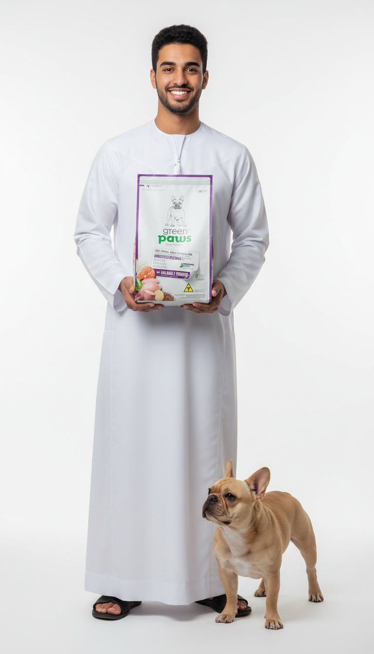 green paws وجبة متكاملة للكلاب البالغة من السلالات الصغيرة والميني من