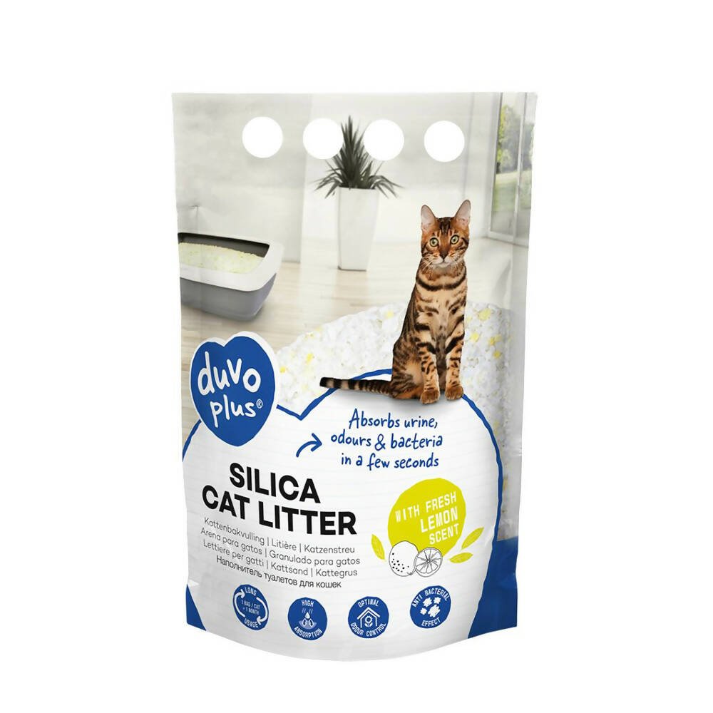 Dovo Crystal Silica Cat Litter with Lemon 2 kg