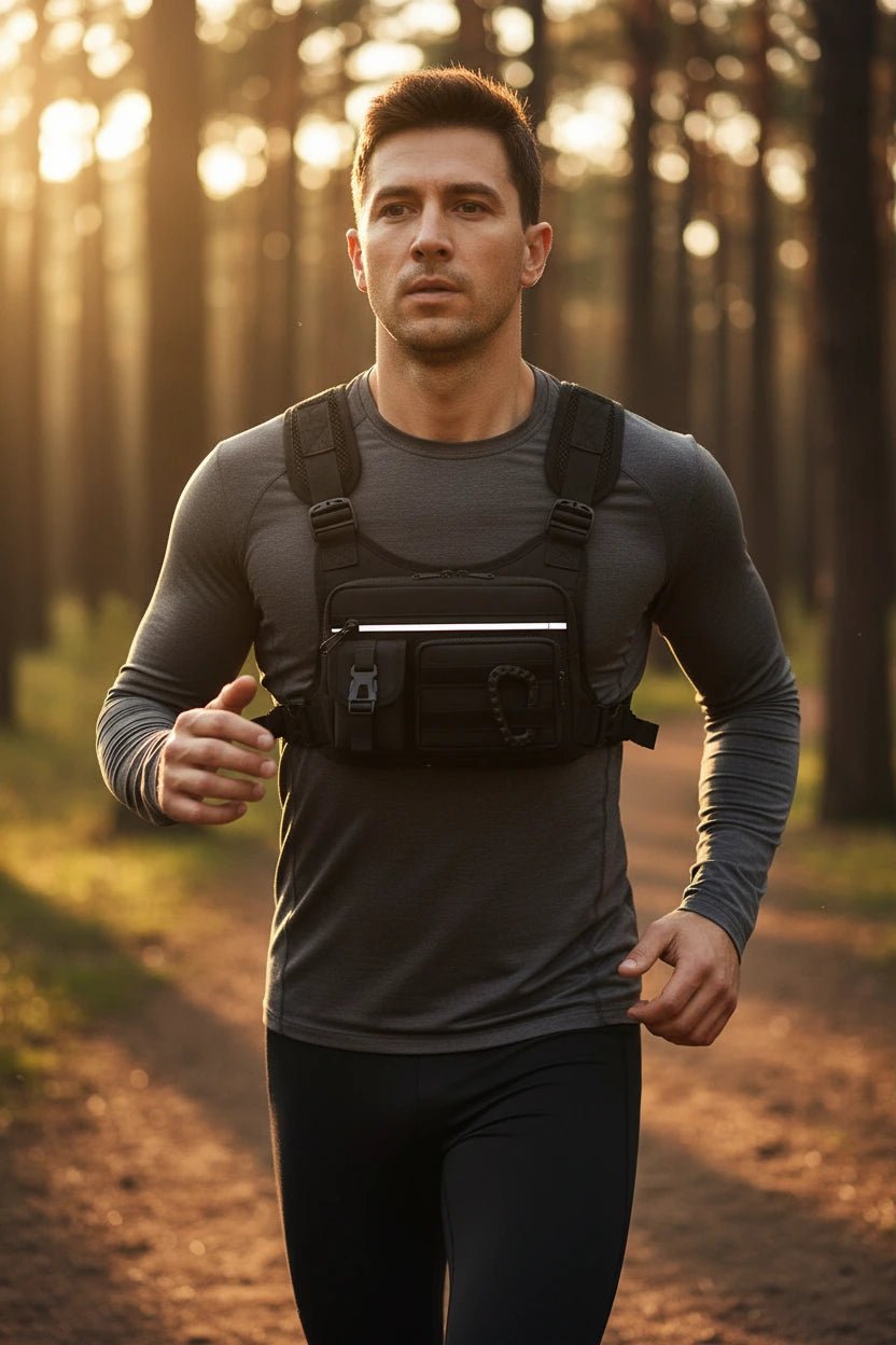 حقيبة صدر تكتيكية للأنشطة الخارجية للجنسين من Tactical Chest Bag - آنية المنزل الراقي