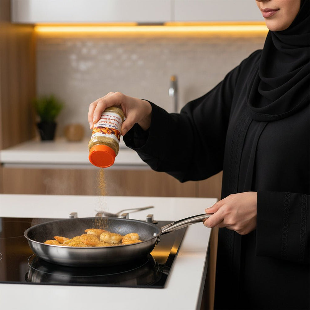 خلطة بهارات سبايسي للسمك والروبيان مطحونة 250 جم