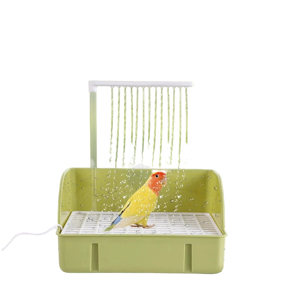 حوض استحمام تلقائي للطيور مع نظام تدوير المياه - آنية المنزل الراقي