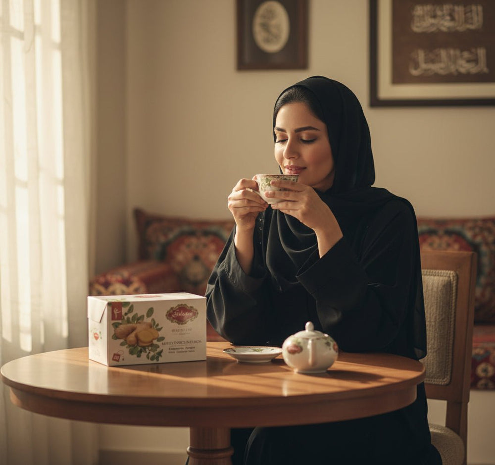 شاي الأعشاب جولستان هيلثي لاين للطاقة 20 كيس