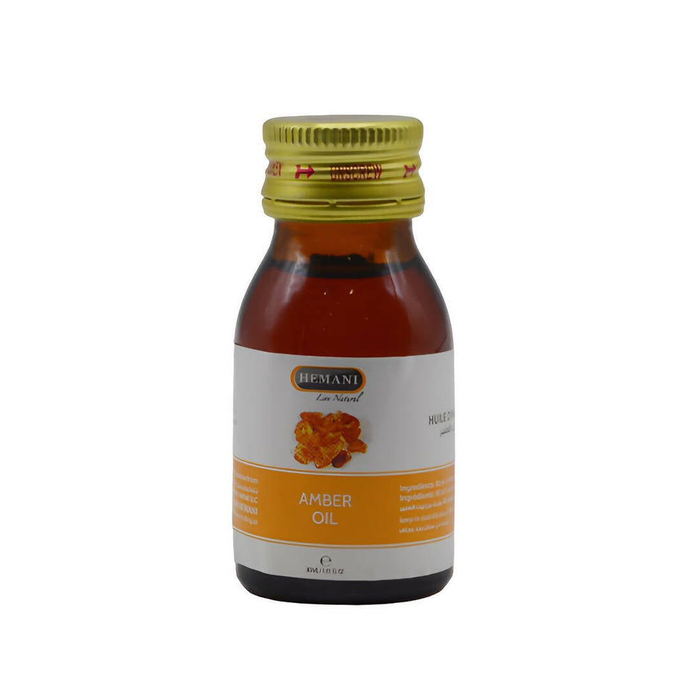 Hemani Natural Amber Oil for Skin and Hair 30ml
