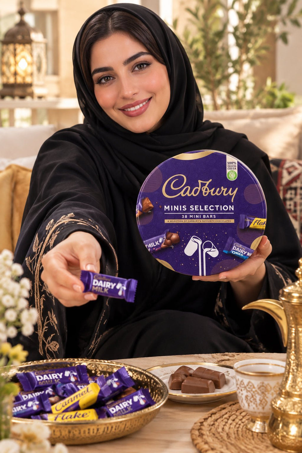 كادبوري مينيز سيلكشن تشكيلة شوكولاتة متنوعة 500 جم - آنية المنزل الراقي