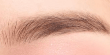 قلم حواجب ميل مي بطرف رفيع 1 قطعة Mellme light brown - آنية المنزل الراقي