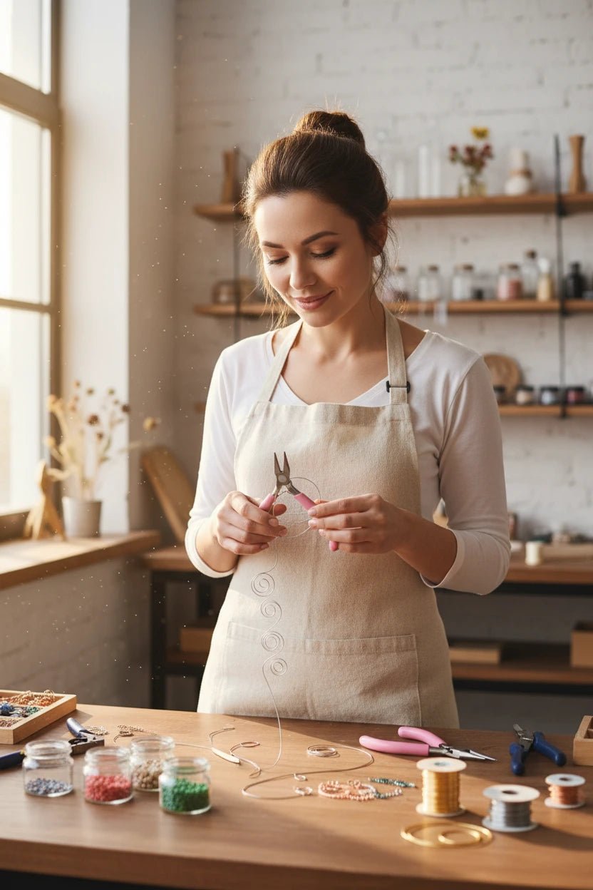 كماشة احترافية لصناعة وإصلاح المجوهرات وثني الأسلاك بدقة - آنية المنزل الراقي