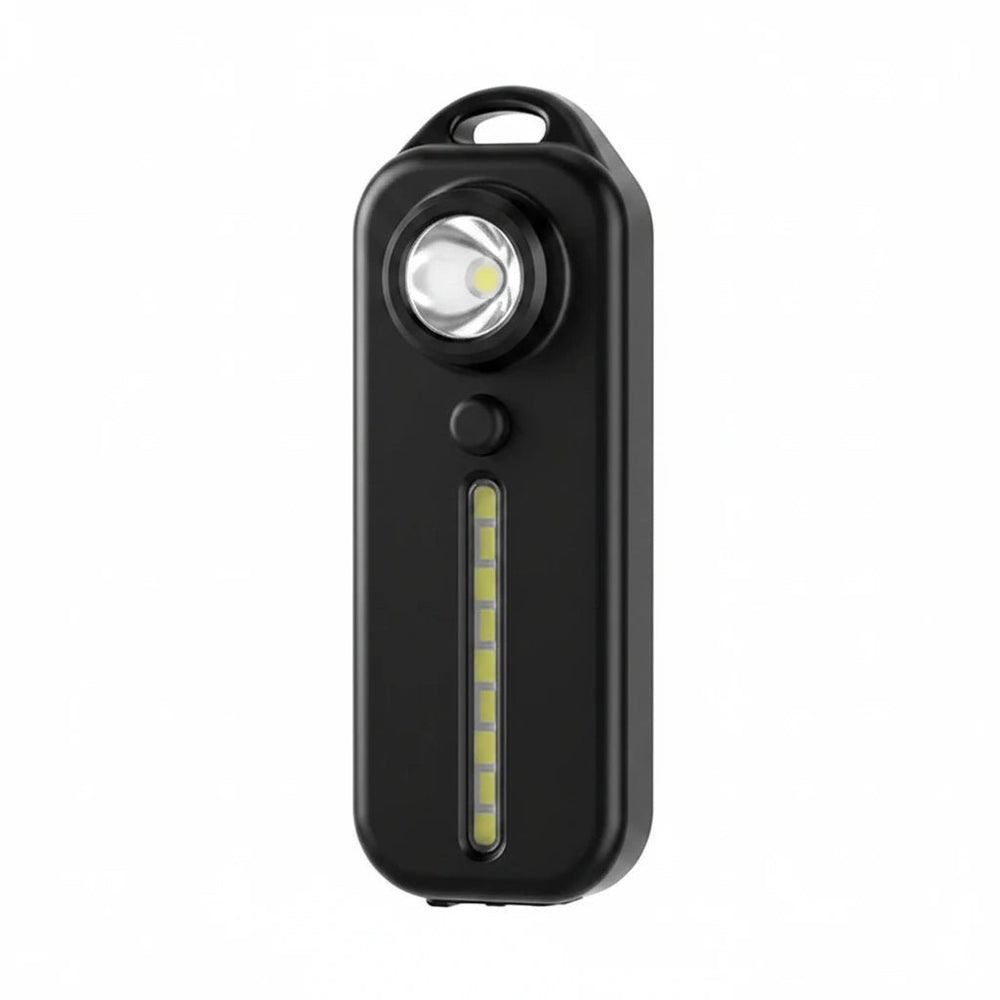 كشاف LED قابل للشحن USB متعدد الاستخدامات مع مشبك تثبيت - آنية المنزل الراقي