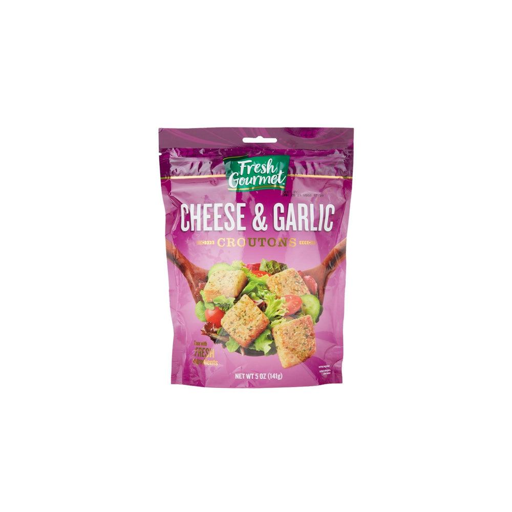 قطع خبز محمص بالجبن والثوم 141 جم Fresh Gourmet - آنية المنزل الراقي