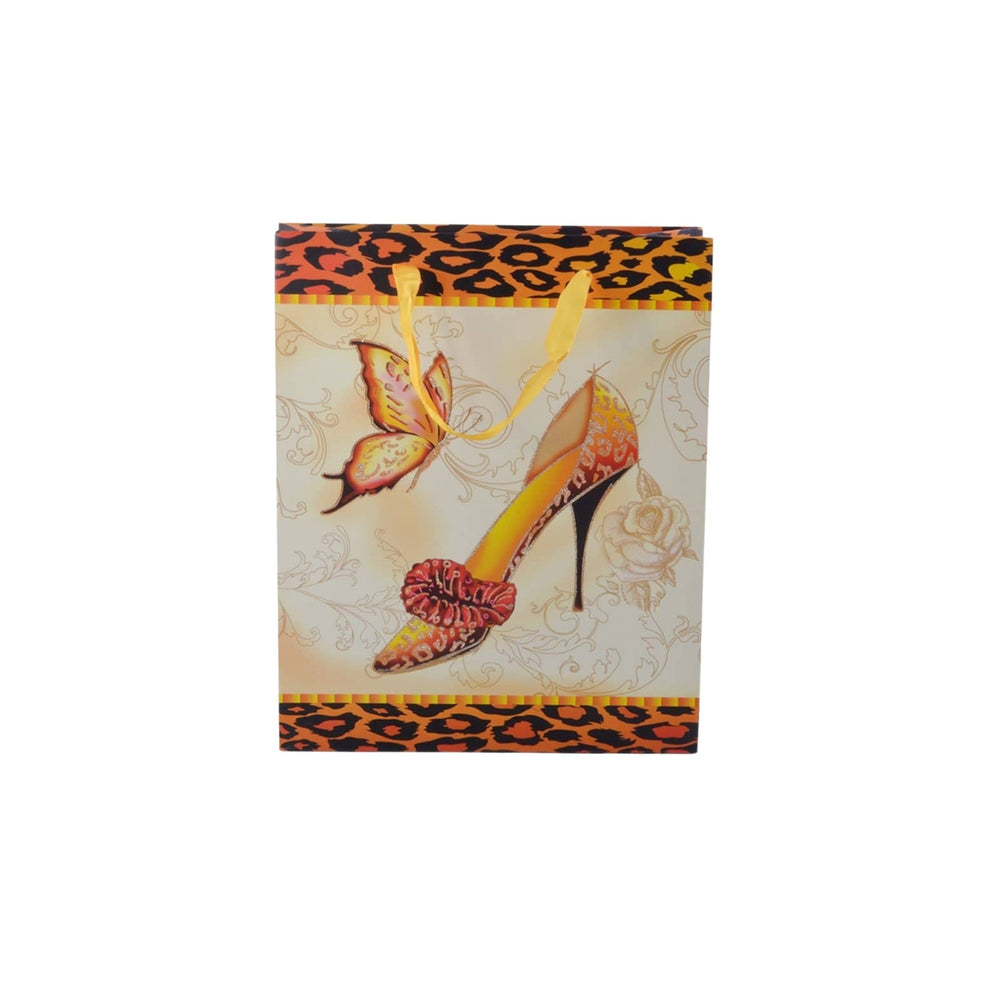 كيس هدايا ورقي بمقبضين وسط 26 × 10 × 32 سم - آنية المنزل الراقي