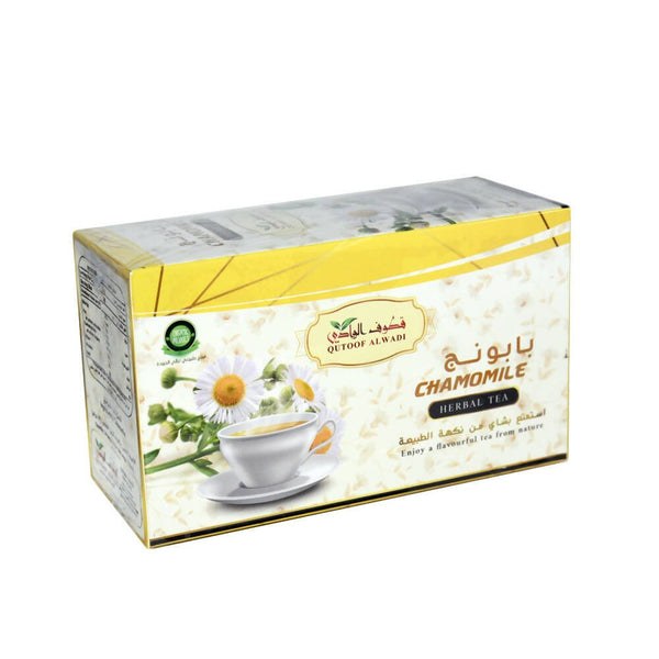 Natural chamomile drink from Qatouf Al Wadi, 24 bags