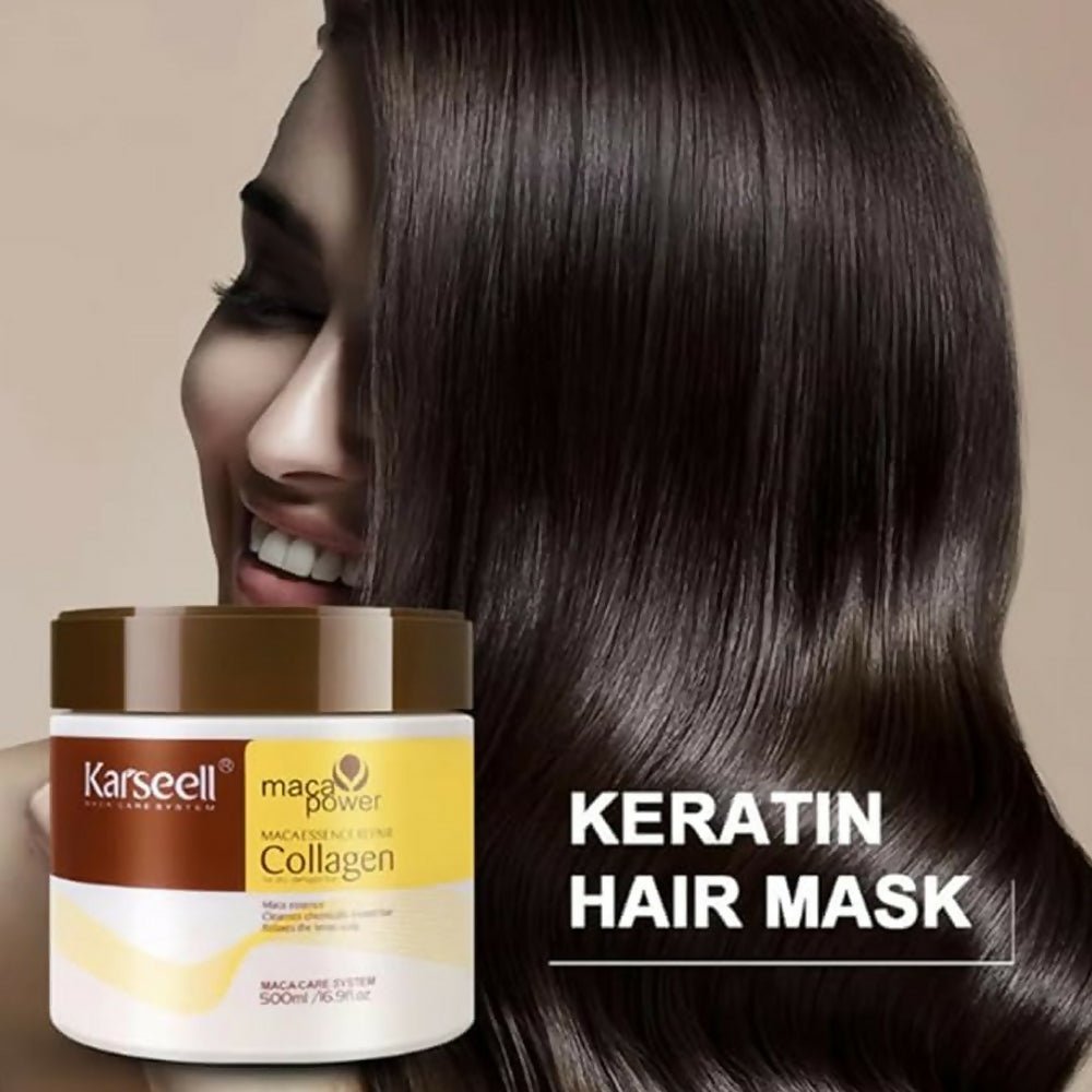 Karsell Deep Moisturizing Hair Mask with Argan Oil and Collagen for All Hair Types 500ml