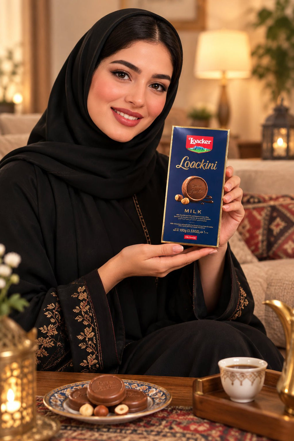 لوكر لوكّيني شوكولاتة بالبندق 100 جم - آنية المنزل الراقي
