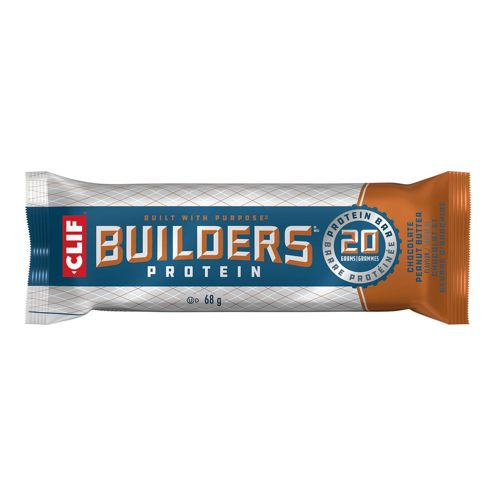 Cliff Builders 20g Protein Chocolate Peanut Butter Protein Bar 68 g