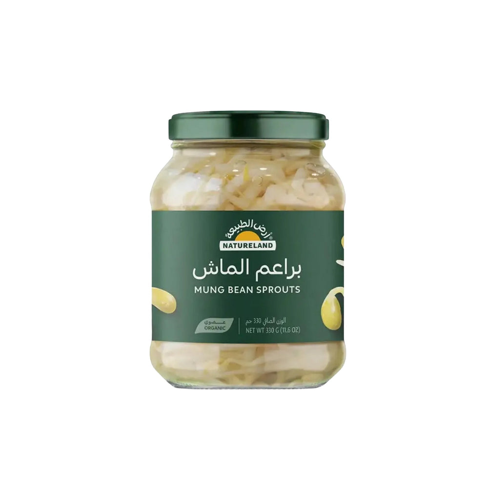 براعم الماش العضوية أرض الطبيعة 330 جم