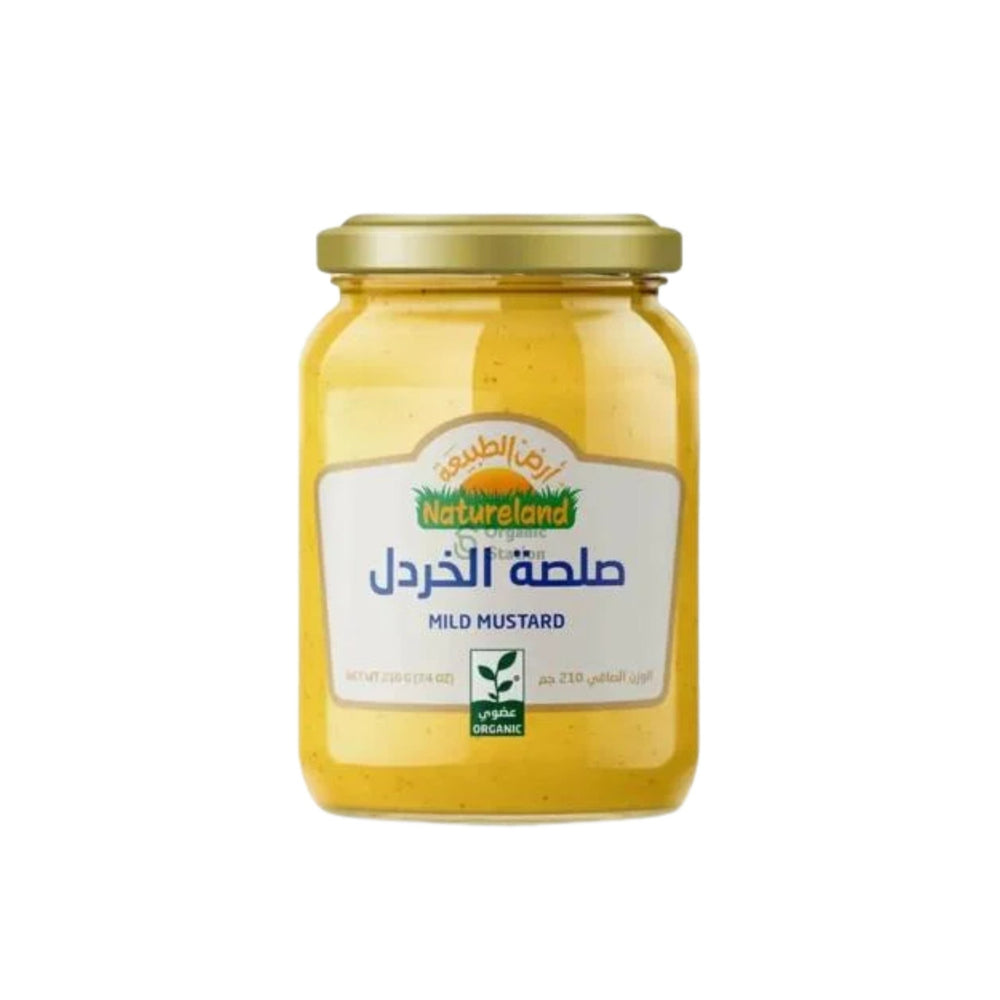 صلصة الخردل الخفيف من أرض الطبيعة 210 جرام