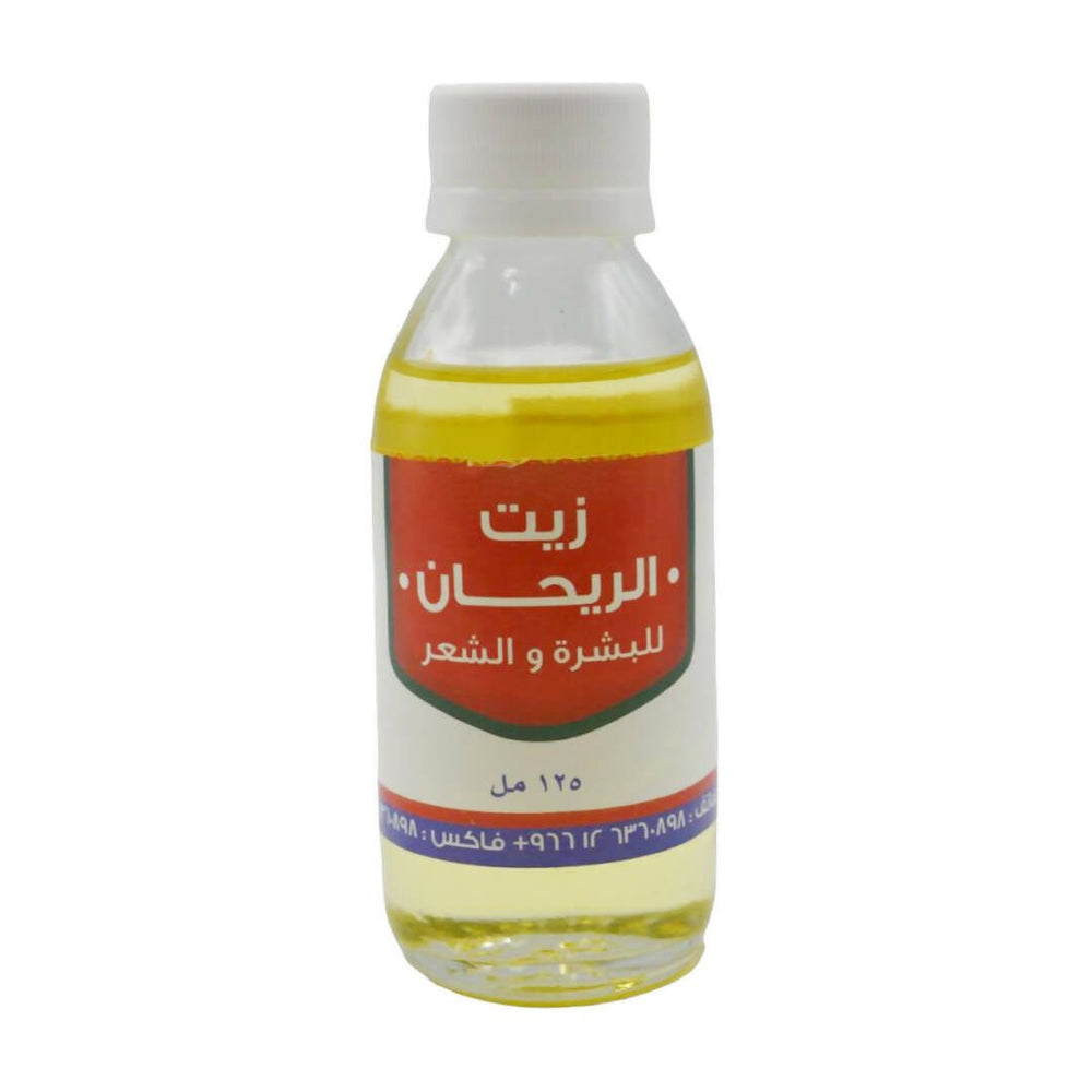 زيت الريحان طبيعي للبشرة والشعر 125مل