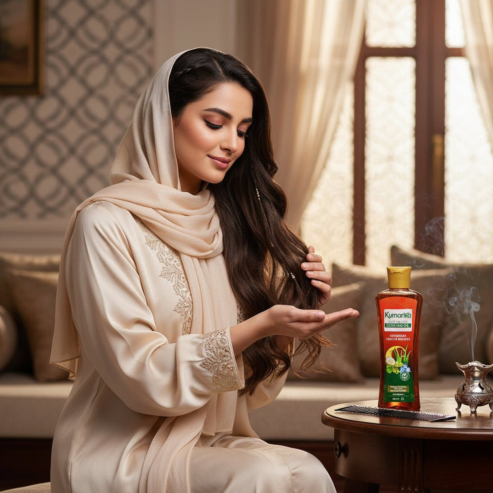 زيت كوماريكا المنشط والمبرد للشعر 200 مل