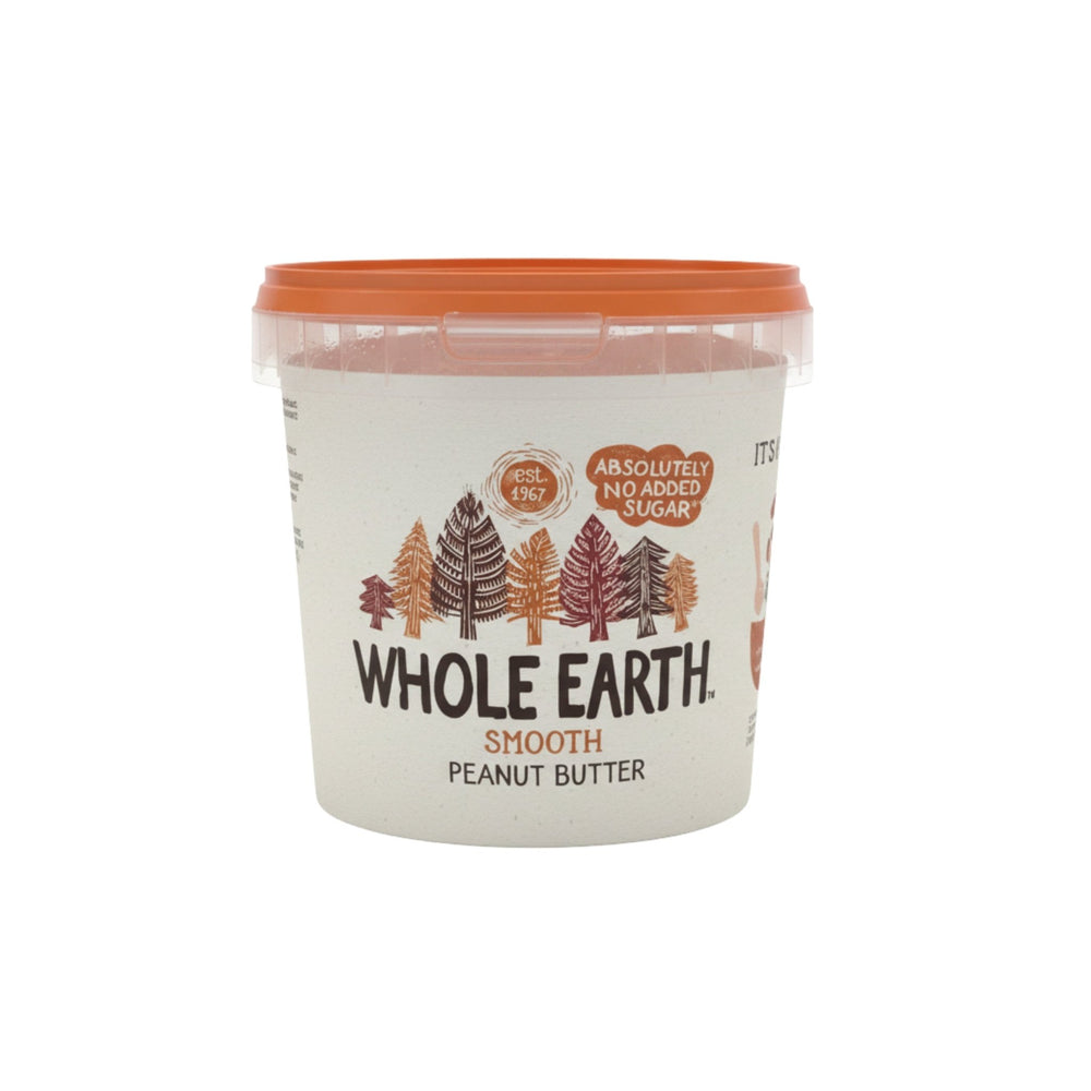 زبدة الفول السوداني الناعمة  340 جرام Whole Earth
