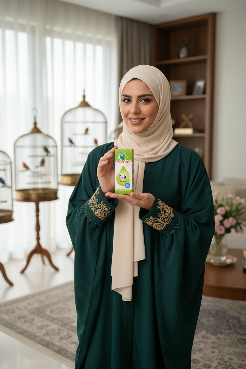 مكمل فيتامينات B و K للطيور 100 مل Pet Cup B+K Complexo