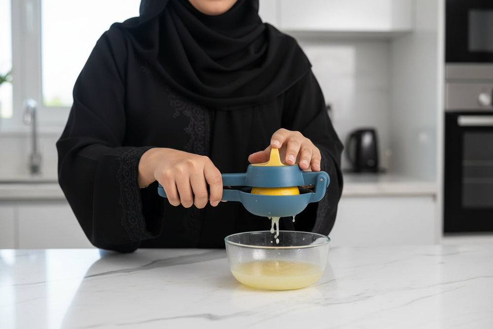 عصارة حمضيات يدوية مزدوجة مقاس صغير