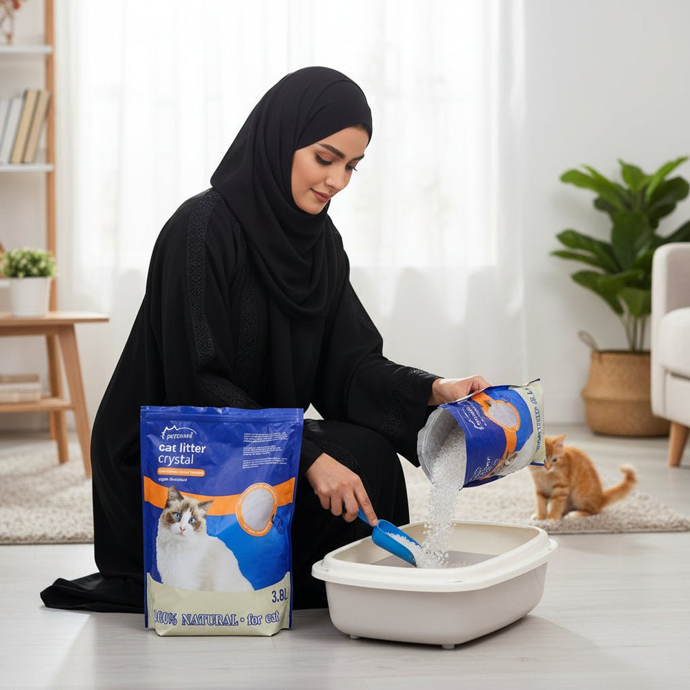 رمل قطط بيستس بيت كريستال 3.8 لتر