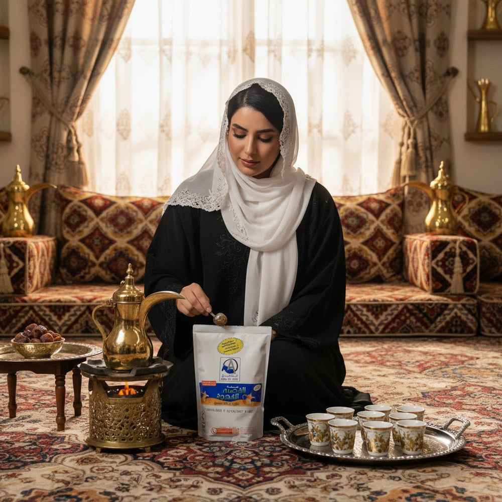 خلطة القصيم للقهوة أبا الخيل 1 كغ
