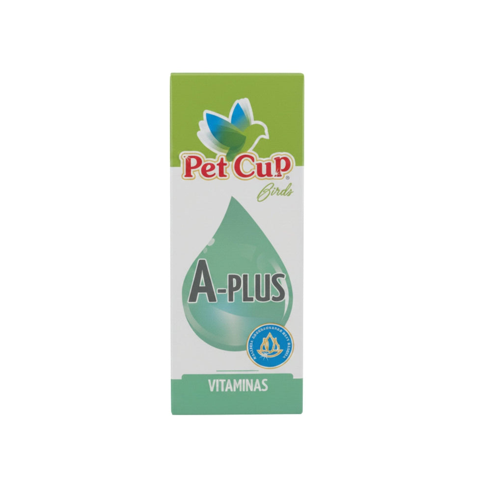 مكمل فيتامين أ وهـ للطيور ودعم المناعة 100 مل Pet Cup Birds A-Plus
