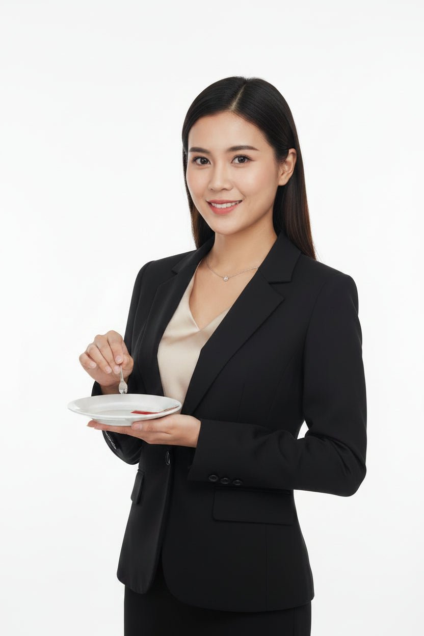 small round ceramic cup plate