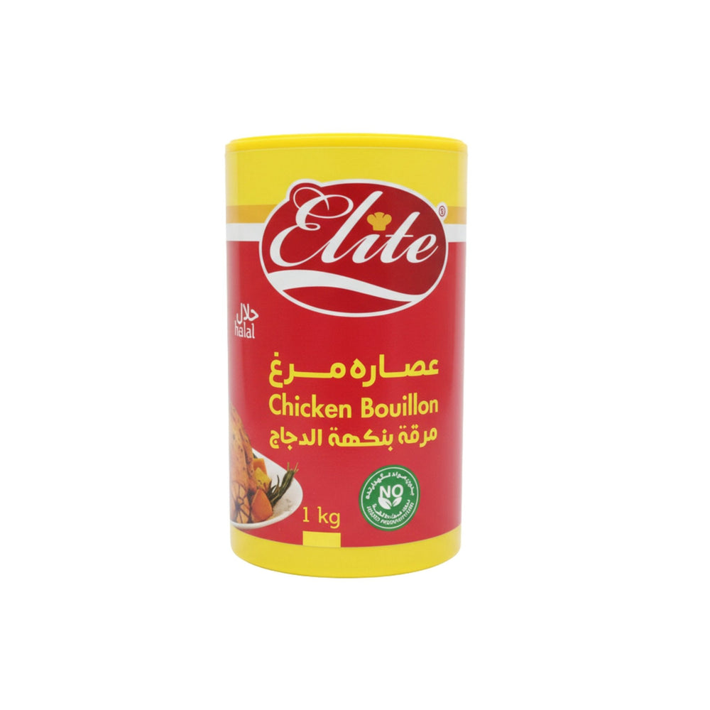 مرقة دجاج بودرة إيليت 1 كيلوجرام
