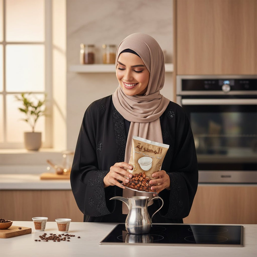 قهوة المصرية قهوة عربية سريعة التحضير 250 غرام