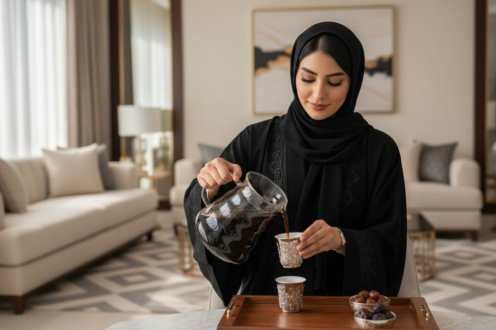 إبريق تقديم قهوة زجاجي سعة 800 مل