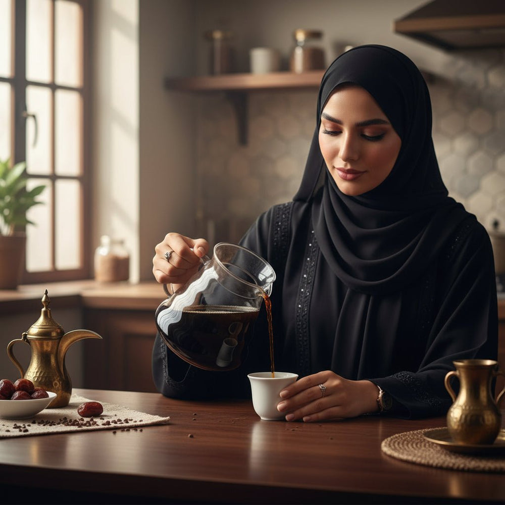إبريق تقديم قهوة زجاجي سعة 400 مل
