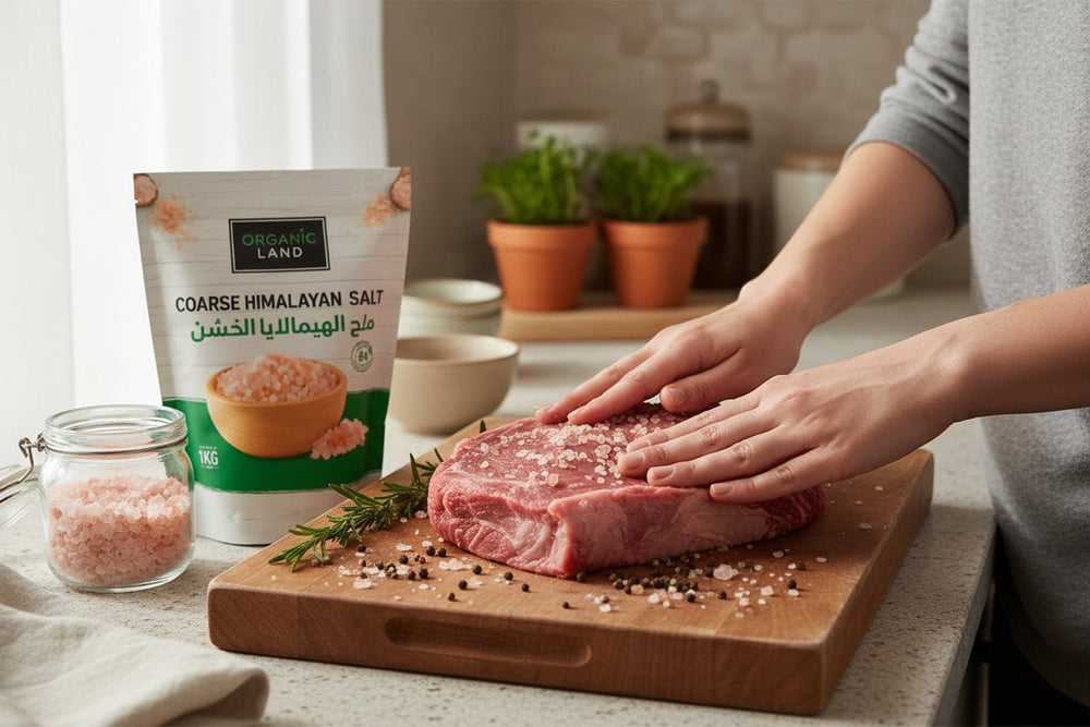 ملح الهيمالايا الخشن 1 كيلوجرام