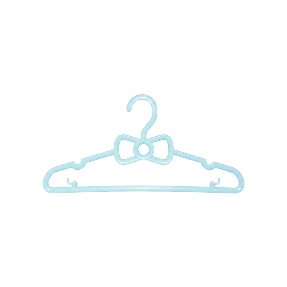 5-piece plastic clothes hanger set