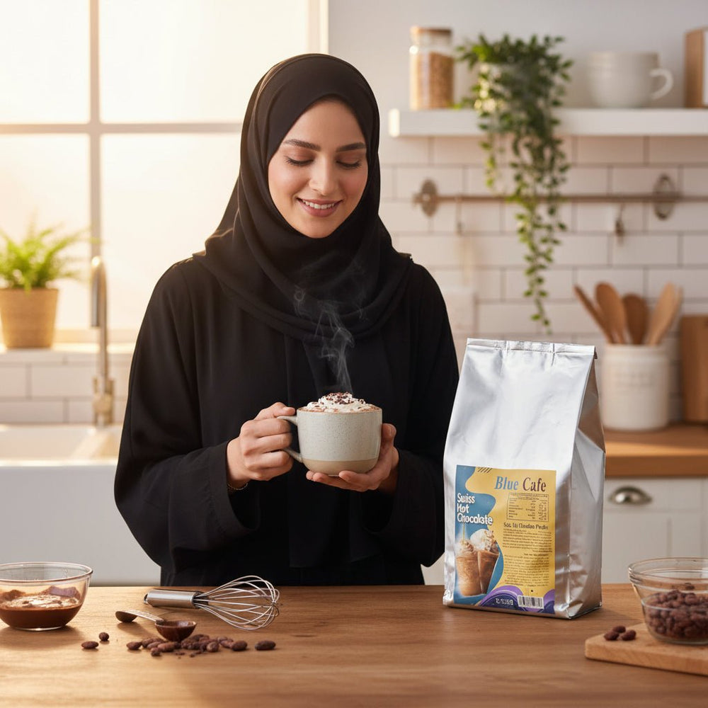 بودرة الشوكولاتة السويسرية الساخنة 1 كجم