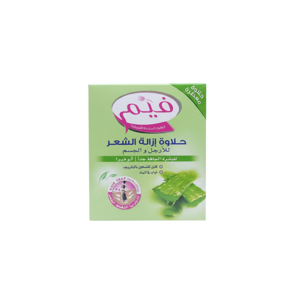 حلاوة فيم لإزالة الشعر بخلاصة الصبار للبشرة الجافة جداً 450 جرم