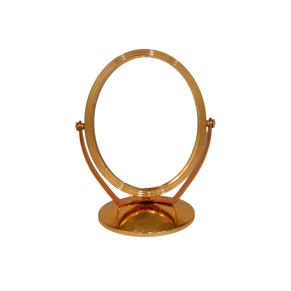 Double-sided rotating makeup mirrors 