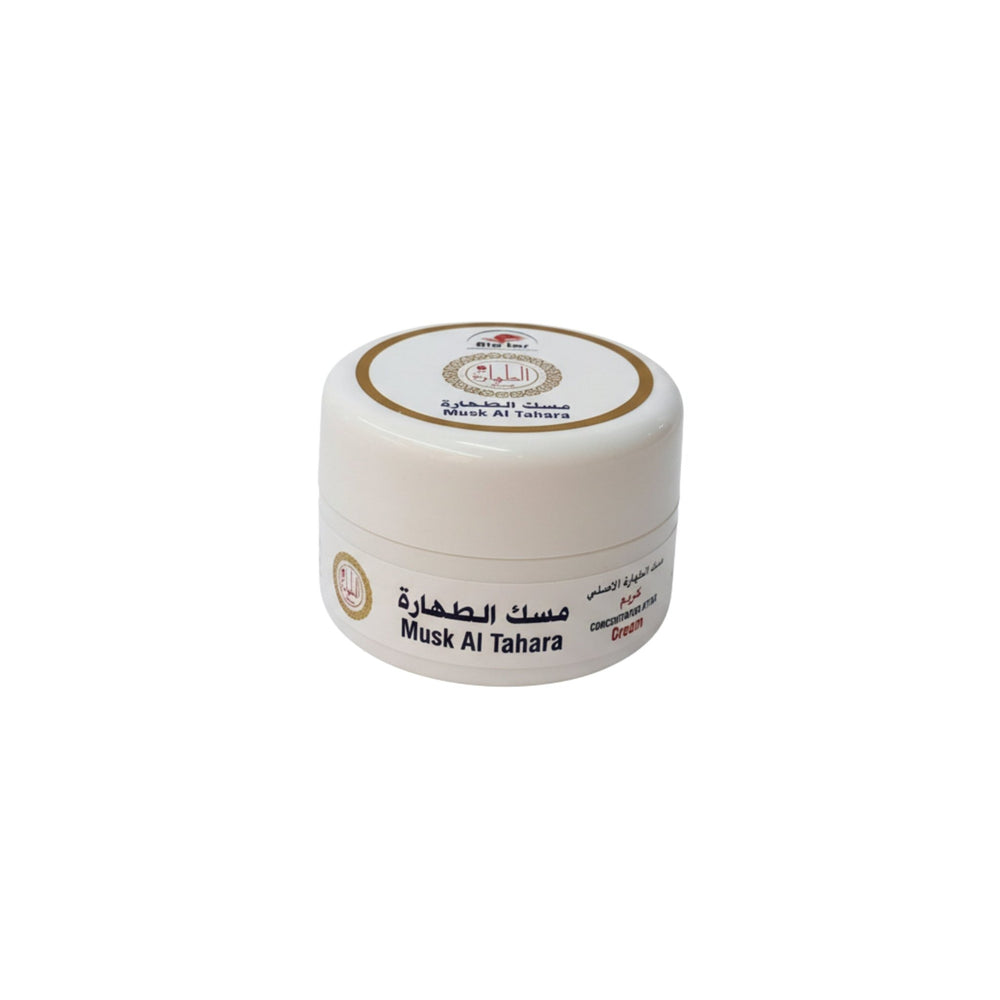 كريم مسك الطهارة للعناية والتعطير من العطار 25 جم نعومة وانتعاش برائحة مسك فواحة